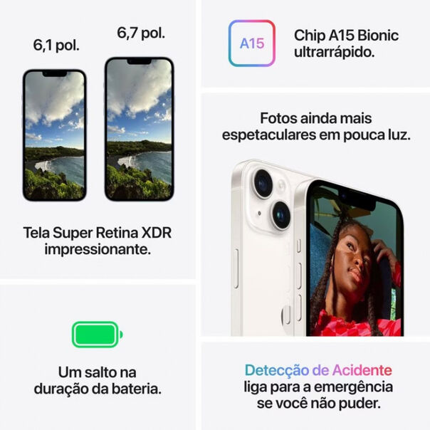 Apple iPhone 14 512GB Meia-noite image number null