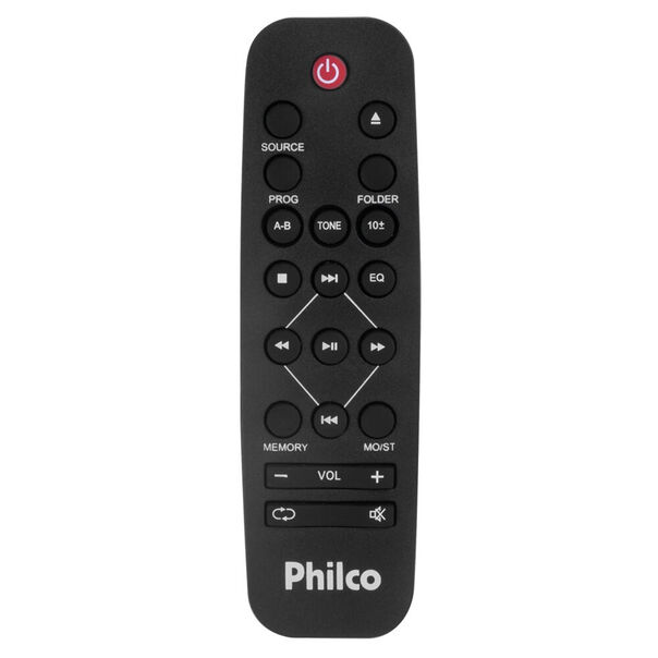 Mini System Philco PH1600BT Conexão Bluetooth. Entrada USB Rádio FM Alto-Falantes de 6.5 e Subwoofer de 8.0 1100W image number null