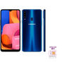 Smartphone Samsung Galaxy A20s Azul + Triplo Chip Vivo 4G Universal 2-3-4 Pré-Controle