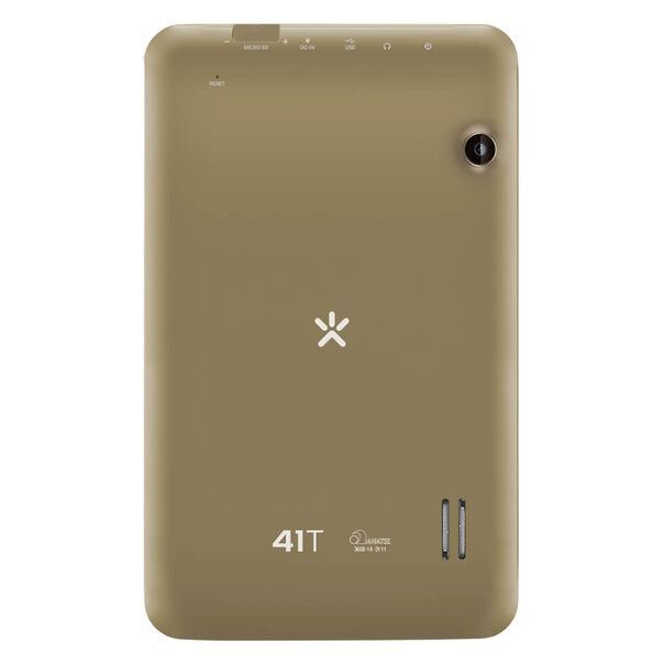 Tablet Mirage 41T Quadcore Dual Câmera 2Mp + 1.3Mp Tela 7 Pol. Android 4.4 Dourado - NB250 NB250 image number null