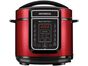 Panela de Pressão Elétrica Digital Mondial 5L 900W Master Cooker Red PE-39 - Vermelha e Prata - 220V