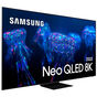Smart TV 75 Neo QLED 8K Samsung QN800B Mini Led Painel 120hz - Aço Escovado - Bivolt