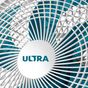 Ventilador ULTRA Mondial 30CM V-30-6P - 3025-02 BRANCO AZUL Petroleo 220 VOLTS