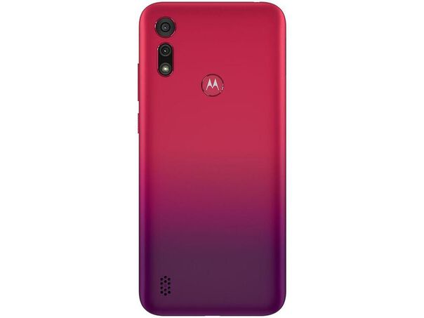 Smartphone Motorola Moto E6S 64GB Vermelho Magenta - 4G Octa-Core 4GB RAM 6 1” Câm. Dupla + Selfie 5MP  - 64GB - Vermelho magenta image number null