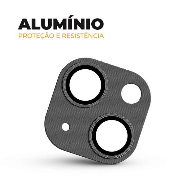 Protetor de lente de câmera de alumínio para iPhone 14 - Preta - Gshield image number null