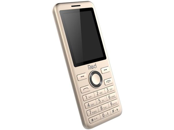Celular Red Mobile Prime 2.4 M012F Dual Chip 32MB 2G Rádio FM Bluetooth Desbloqueado - Dourado image number null