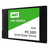 Drive Ssd Sata3 2.5 Wester Digital Green 240GB WDS240G2G0A - Preto