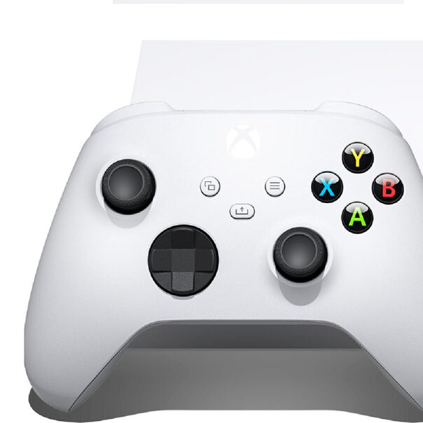 Console Xbox Series S 500GB + Controle Sem Fio Robot White + Controle Sem Fio Carbon Black + Cabo USB-C - Branco e Preto image number null