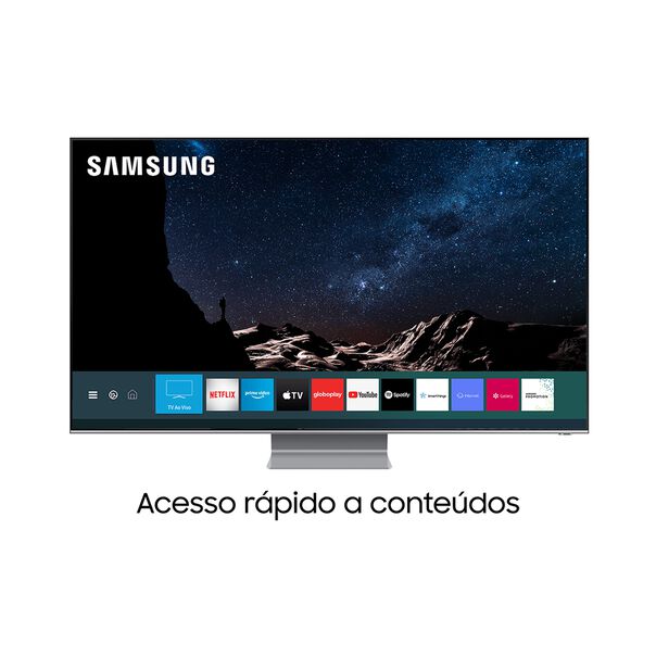 Smart TV QLED 82´´ Samsung 8K. Alexa built in. Processador com IA Quantum. Bluetooth® - QN82Q800TAGXZD image number null