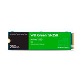 SSD WD Green SN350 250GB M.2 2280 NVMe PCIE 3.0 2400Mb-s WDS250G2G0C - Verde