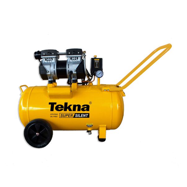 Compressor De Ar Tekna Cps7050-1 127v/60hz  50l  1 2hp  Pressao Max. 8 Bar  Certificado Ul-br 22.0190 - 110v - N/a image number null