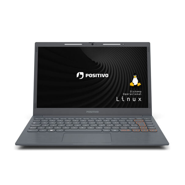 Notebook Positivo Vision C14 Lumina BAR Intel® Celeron® Dual Core Linux 8GB 240GB SSD 14” HD – Cinza image number null