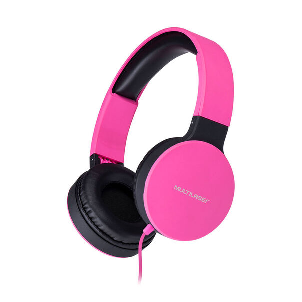Fone De Ouvido Dobrável New Fun P2 Multilaser Rosa - PH271 PH271 image number null