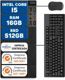 Computador Intel Core i5 16GB SSD 512GB 4 Núcleos Super Turbo Pc Hdmi Teclado e Mouse Strong Tech