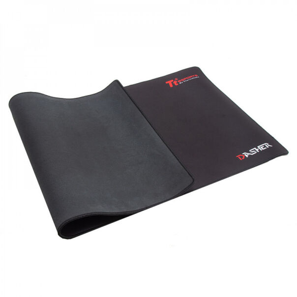 Mouse Pad Gamer Sports Extended Dasher Thermaltake - Preto e Vermelho image number null