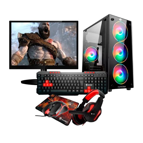 PC Gamer Completo Intel Core i5 Ram 8GB SSD 240GB e Kit Gamer image number null