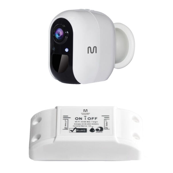 Câmera Portátil Inteligente e Acionador Inteligente para Portão Sem Fio - SE227K image number null