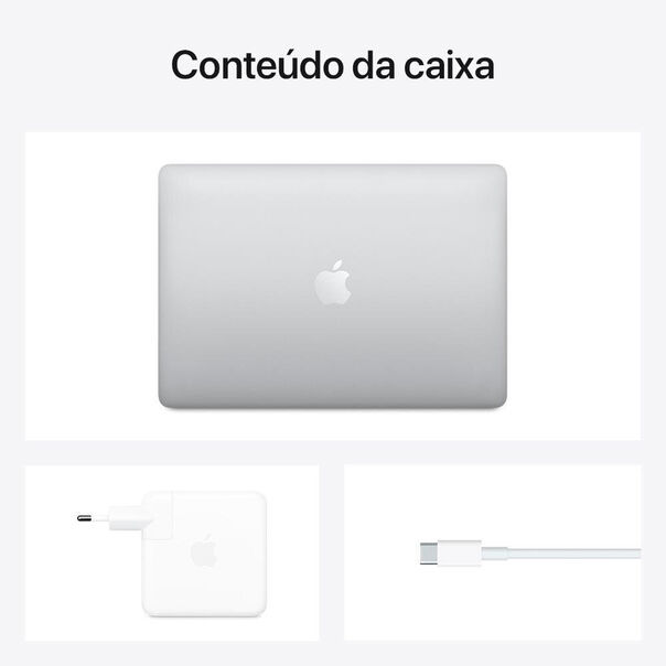 MacBook Pro 13 Apple M1 8GB RAM 256GB SSD Prateado - Prata image number null