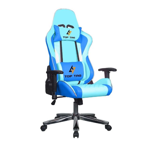 Cadeira Gamer Giratoria Azul Top Tag - Hs114bl image number null