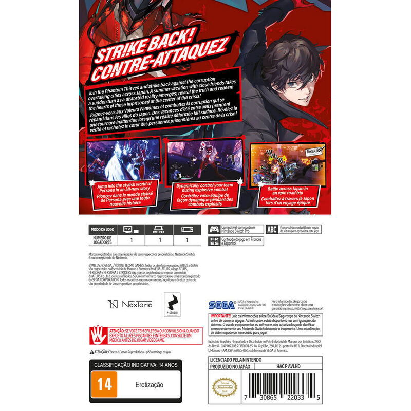 Persona 5 Strikers - Nintendo Switch | Nintendo Switch | GameStop