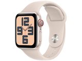 Apple Watch SE GPS + Cellular Caixa Estelar de Alumínio 40mm Pulseira Esportiva Estelar M-G  - GPS + Cellular - Estelar - M-G - 40mm