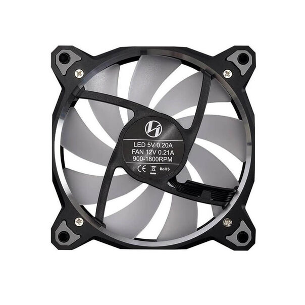 Kit Cooler para Gabinete Bora Digital Black Aluminum RGB Lian Li - Preto image number null