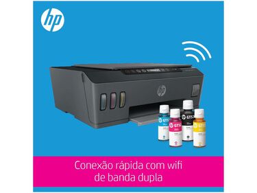 Impressora Multifuncional HP Smart Tank 517 Tanque de Tinta Colorida Wi-Fi image number null