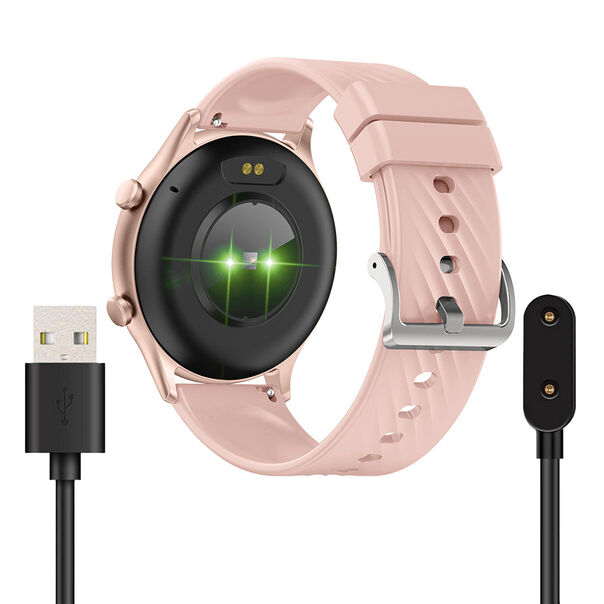 Smartwatch Relógio Inteligente 49mm Haiz My Watch 2 Fit Cor:rosa image number null