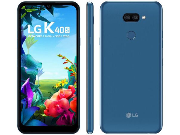 Smartphone LG K40S 32GB Azul 4G Octa-Core 3GB RAM - 6 1” Câm. Dupla + Selfie 13MP Dual Chip image number null