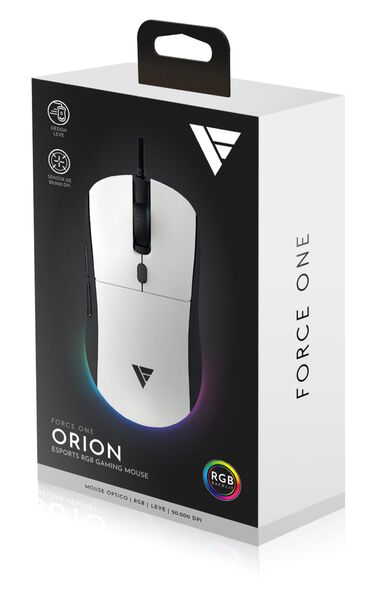 MOUSE FORCE ONE ORION 20.000 DPI / RGB / USB image number null