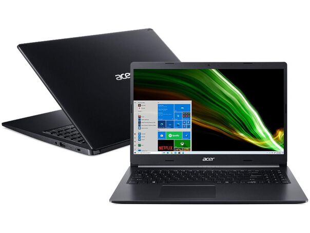 Notebook Acer Aspire 5 Intel Core I5 8gb 256gb Ssd 15 6” Full Hd Windows 10 A515-54-53vn image number null