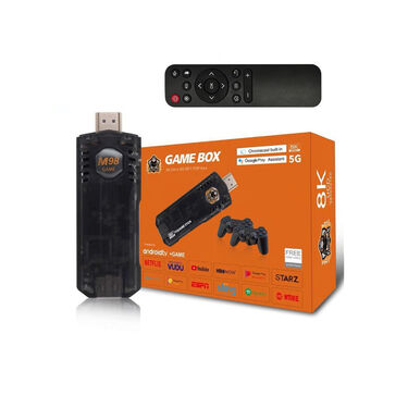 Mini Stick Vídeo Game Android Tv Box 10000 Jogos 8K image number null