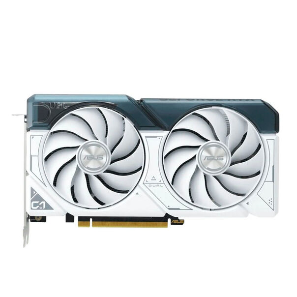 Placa de Vídeo Asus GeForce RTX 4060 TI Dual White OC 8G GDDR6 128 bits - DUAL-RTX4060TI-O8G-WHITE - Branco image number null