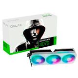 Placa de Vídeo Galax GeForce RTX 4070 EX Gamer White 12GB GDDR6X 192 bits - 47NOM7MD7KWH - Branco
