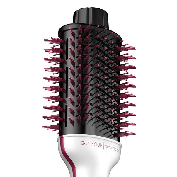 Escova secadora glamour pink brush 3d 1300w gama italy - 127v image number null