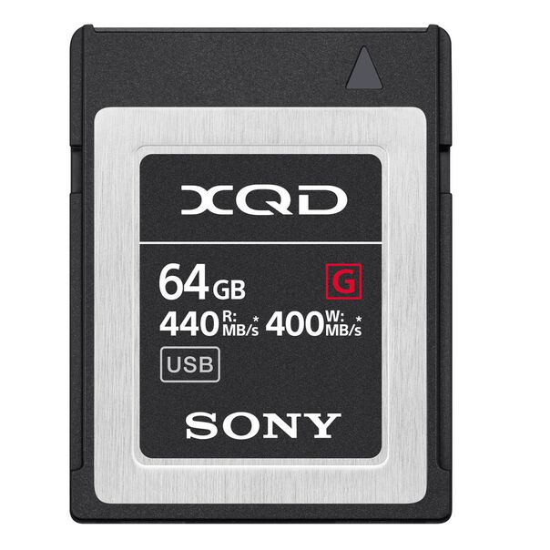 Cartão Memória XQD 64GB Series G PCIe 2.0 de 440 MB-s (QD-G64F) image number null