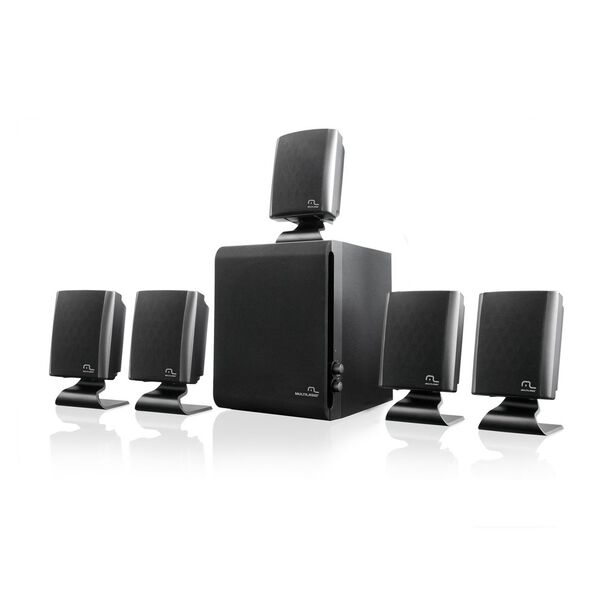 Home Theater 5.1 Multilaser 60W Rms Preto - SP088 SP088 image number null