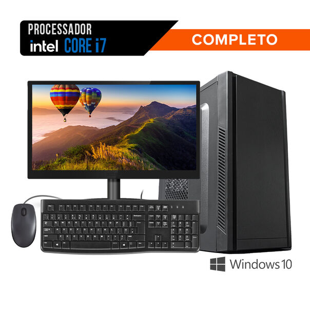 Computador PC Completo i7 6Ger 16Gb SSD120Gb Monit19 image number null