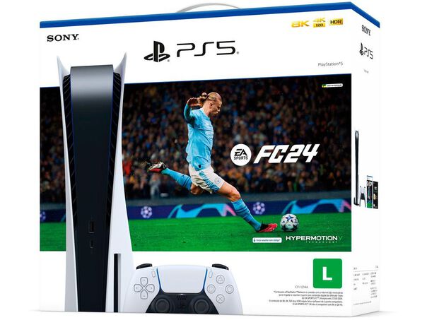 Console Sony PlayStation 5 825GB + EA SPORTS FC 24 image number null