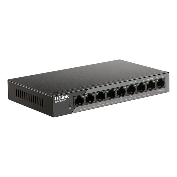Switch 08 Portas D-LINK DSS-100E-9P Poe FAST image number null
