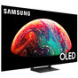 Smart TV 55 OLED 4K Samsung 55S90C Pontos Quânticos. Painel até 144hz. Processador com IA - Preto