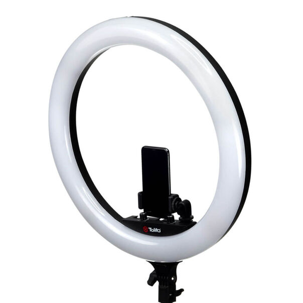 Iluminador Circular Led Ring Light Tolifo 19” Bi-Color 60W Profissional (Fonte Bivolt) image number null