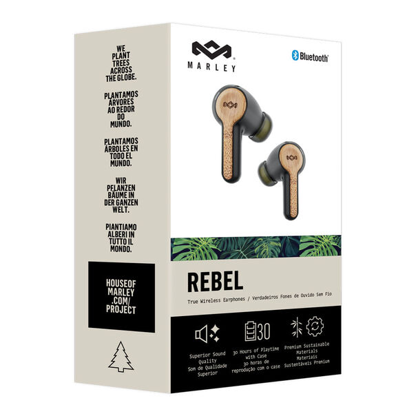 Fone de Ouvido True Wireless Earbuds Rebel - House Of Marley image number null