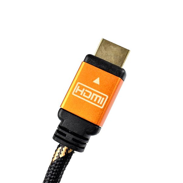 Cabo Hdmi Evus3.0m V2.0 4k Ouro M M C-050 6.5mm image number null