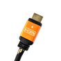 Cabo Hdmi Evus3.0m V2.0 4k Ouro M M C-050 6.5mm