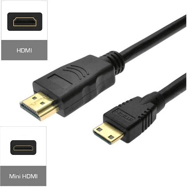 Cabo HDMI x Mini-HDMI 2.0 4K 2160P HDR de Alta Velocidade 50cm image number null
