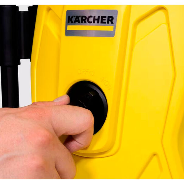 Lavadora de Alta Pressão Karcher Compacta - Amarelo com Preto - 110V image number null