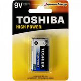Bateria Alcalina 9V 6LR61GCP Toshiba (cartela com 1 UNID.) - CXF   12