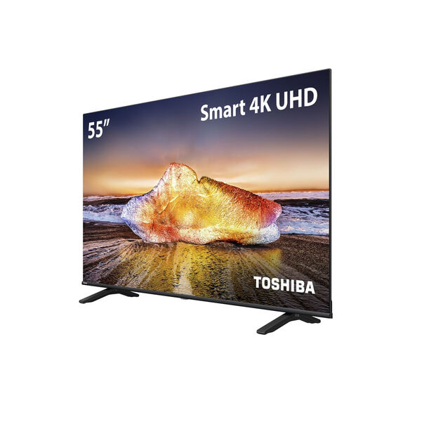 Smart Tv 55” 4k Dolby Audio Toshiba 4k Vidaa - Tb023m Tb023m image number null