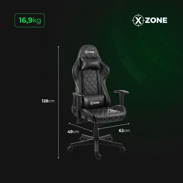 Cadeira Gamer Xzone CGR-03-B Premium Preto image number null